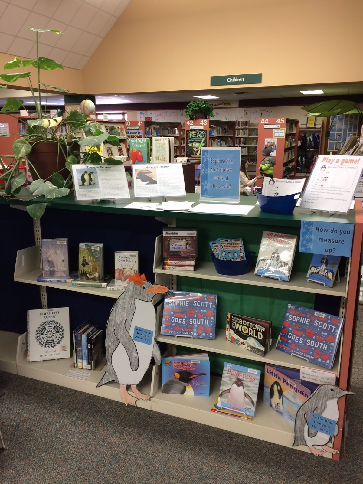 Youth Services ShoutOut YSS Blog Passive Book Club Display
