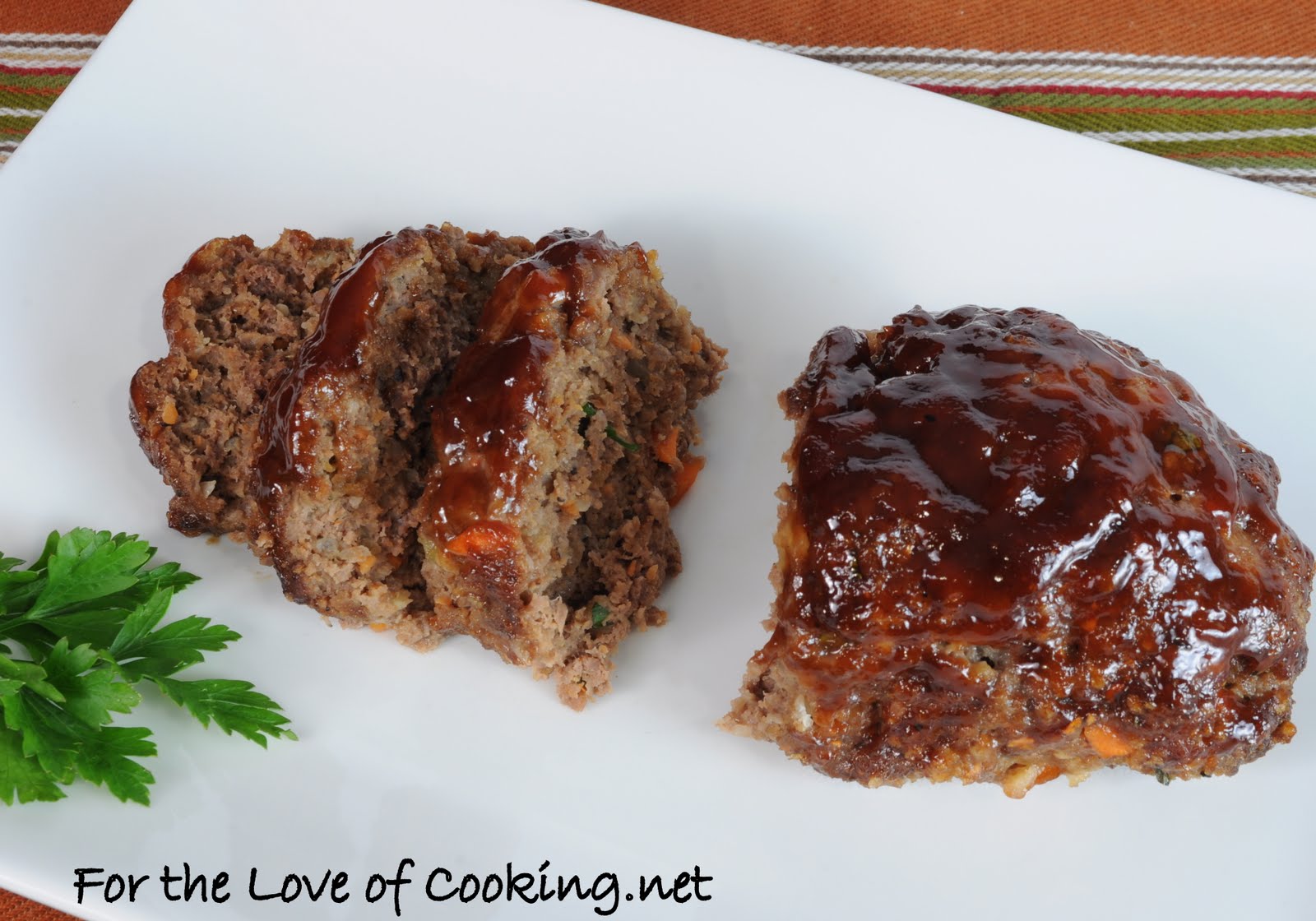 Meatloaf with Barbecue Glaze For the Love of Cooking
