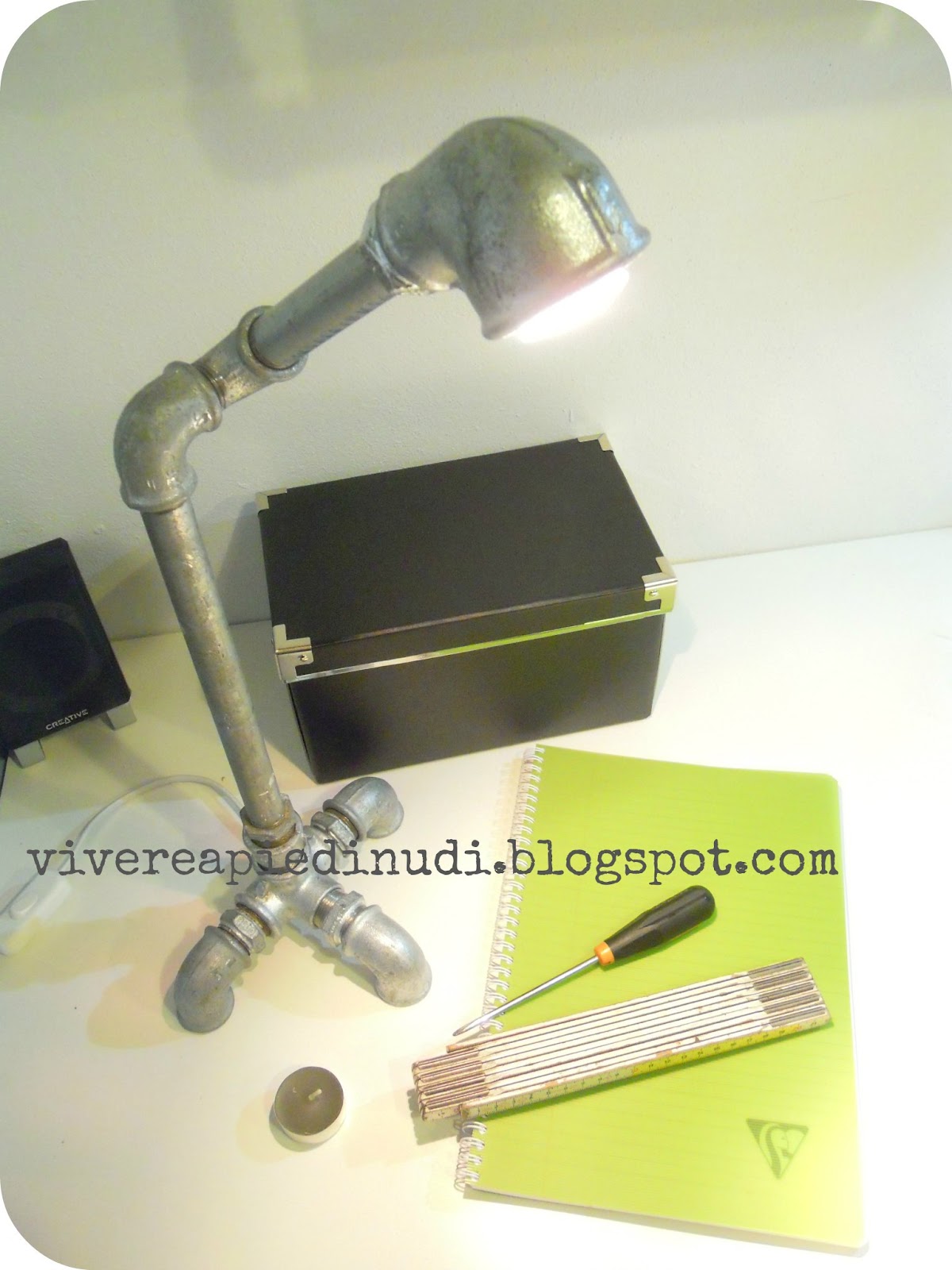 Vivere a piedi nudi living barefoot: design da idraulici lampada ...