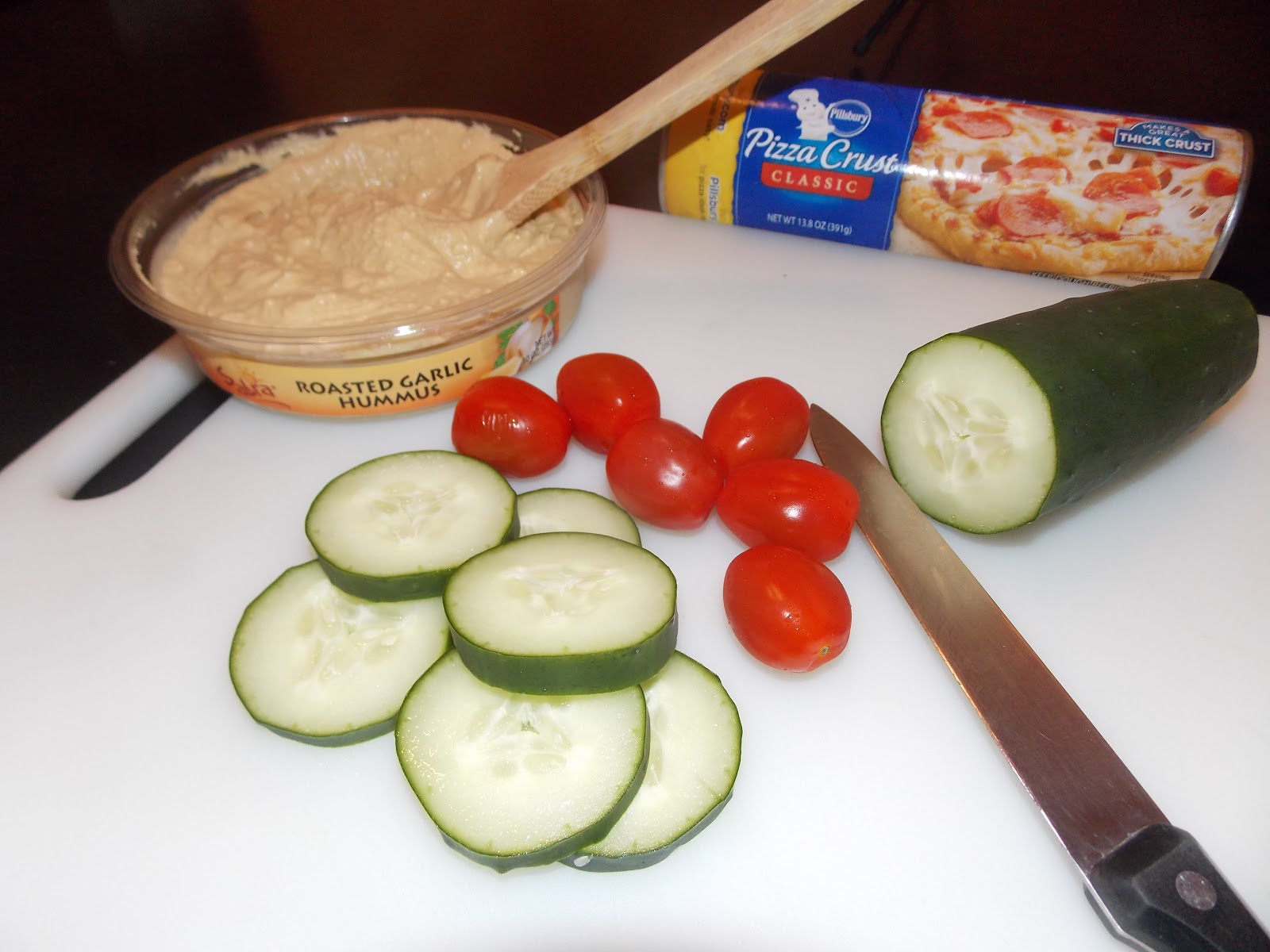 Easy appetizer Hummus cups! LAURA'S little PARTY