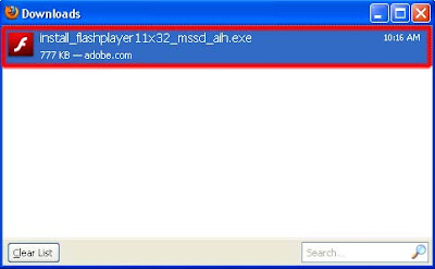 Langkah 3 Cara Install Adobe Flash Player Tahap 3 Cara Install Adobe Flash Player