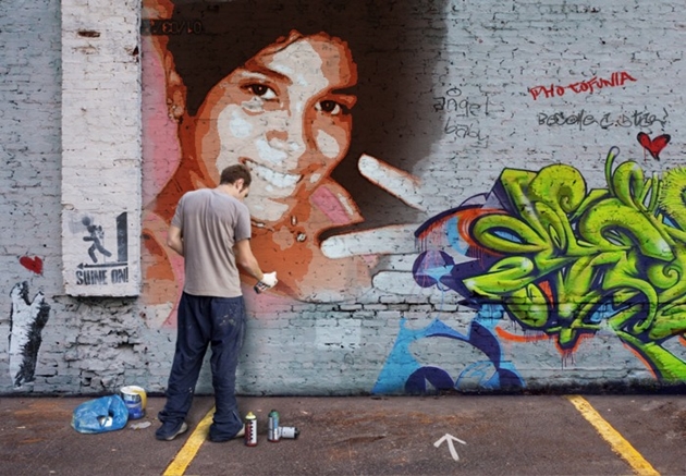 transformar foto em grafite