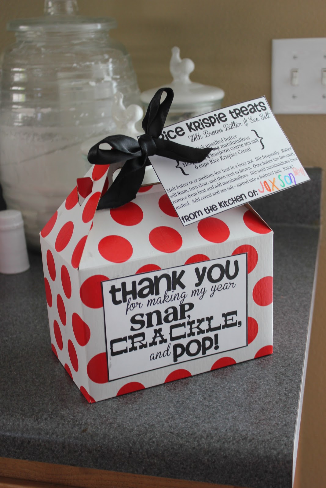 Poppy Seed Projects LAST MINUTE TEACHER GIFT