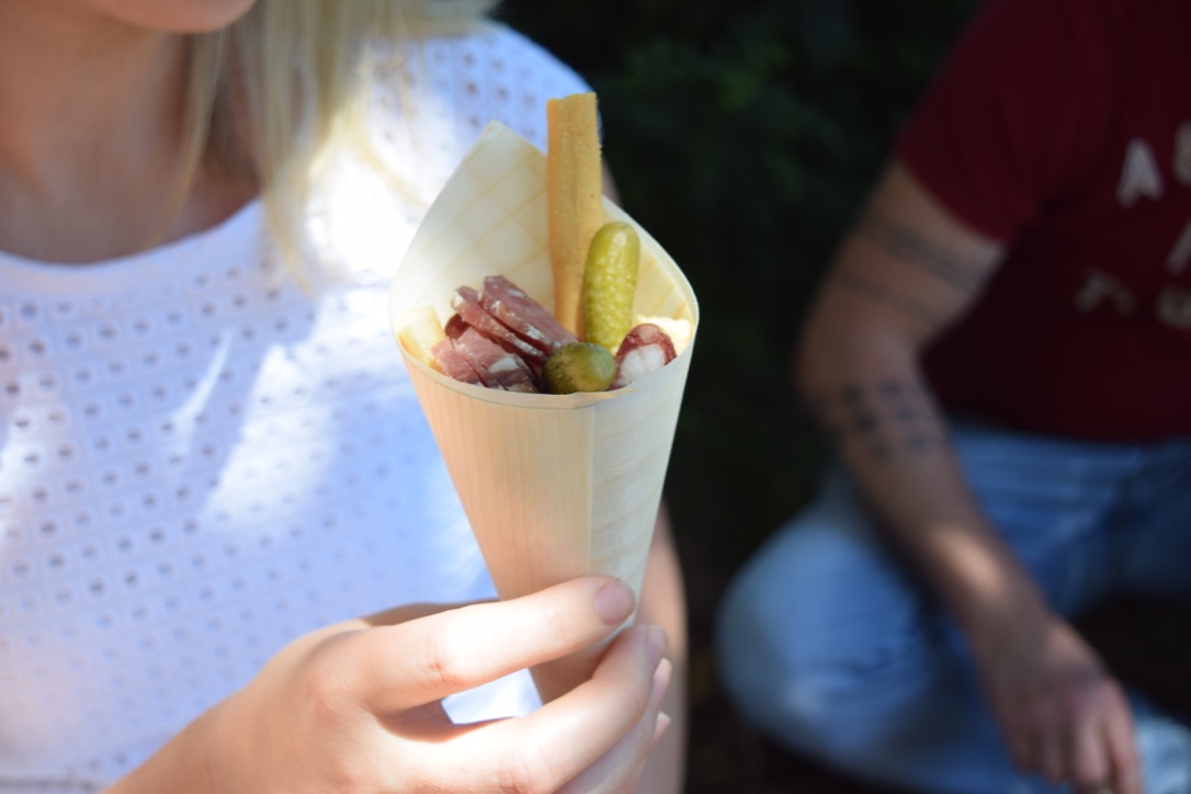 Saucisson Cone Cornichon and Saucisson