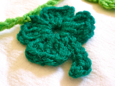Easy Crochet Shamrock