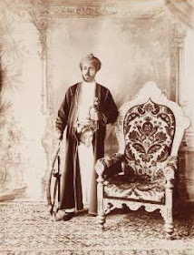 تاريخ عمان صور نادرة Sultan+of+Zanzibar,+1912