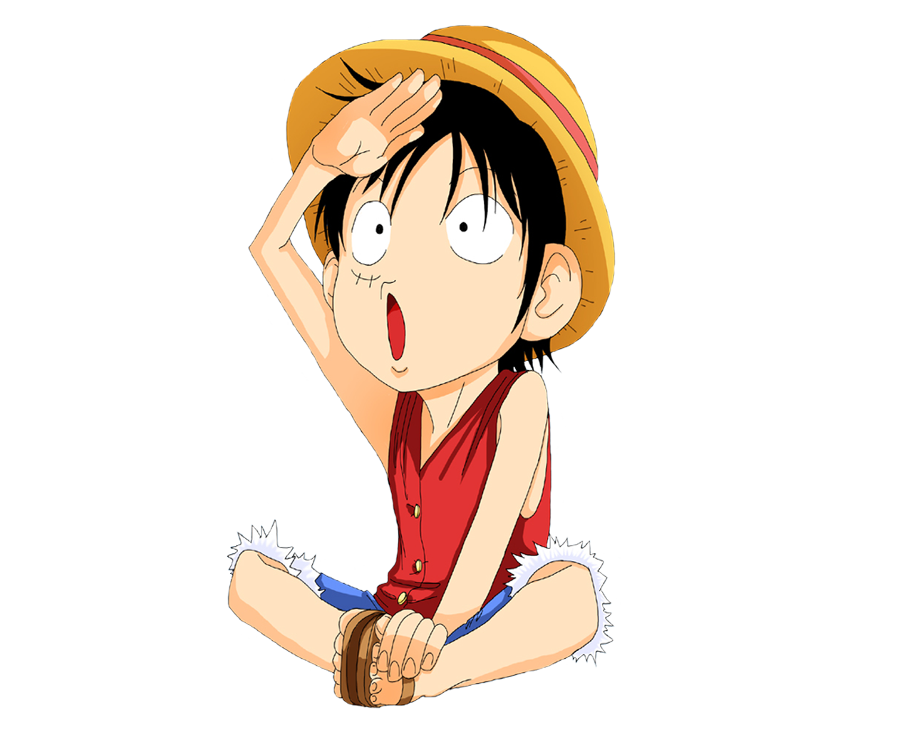 HD One Piece, Luffy