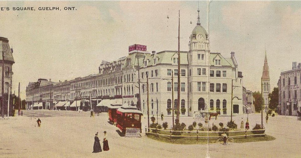 Guelph in postcards St. Square