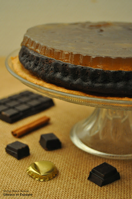 test cuisine gateau chocolat gelee biere