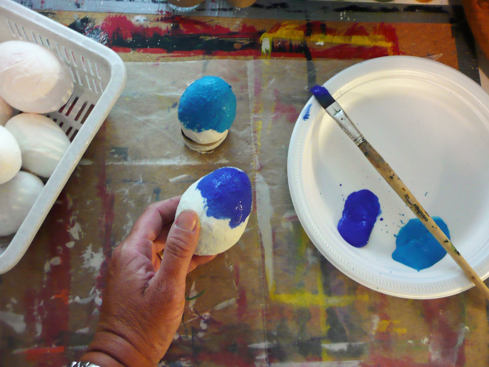 How To Paint Paper Mache Eggs at John Gerstner blog