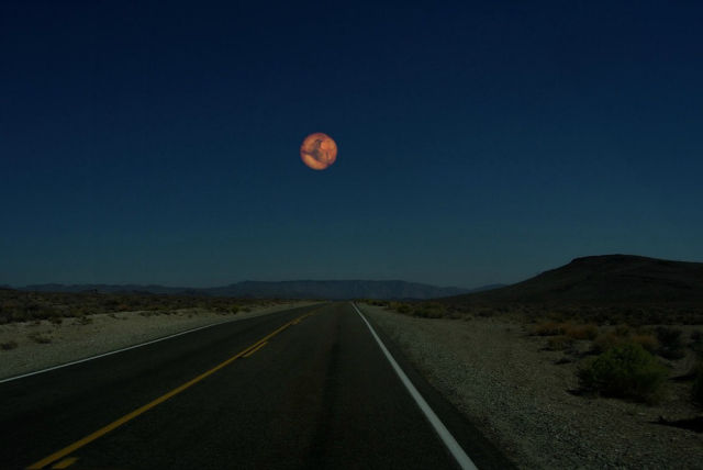 Vênus no lugar da Lua visão de Vênus