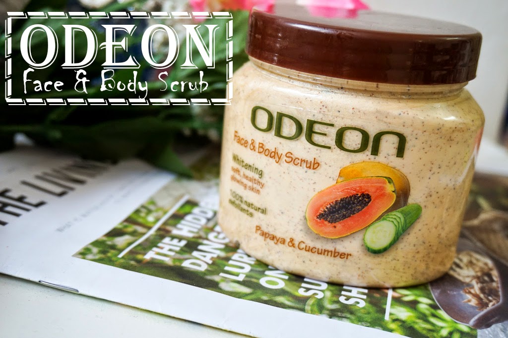 REVIEW ODEON FACE AND BODY SCRUB Fretty Anggeni