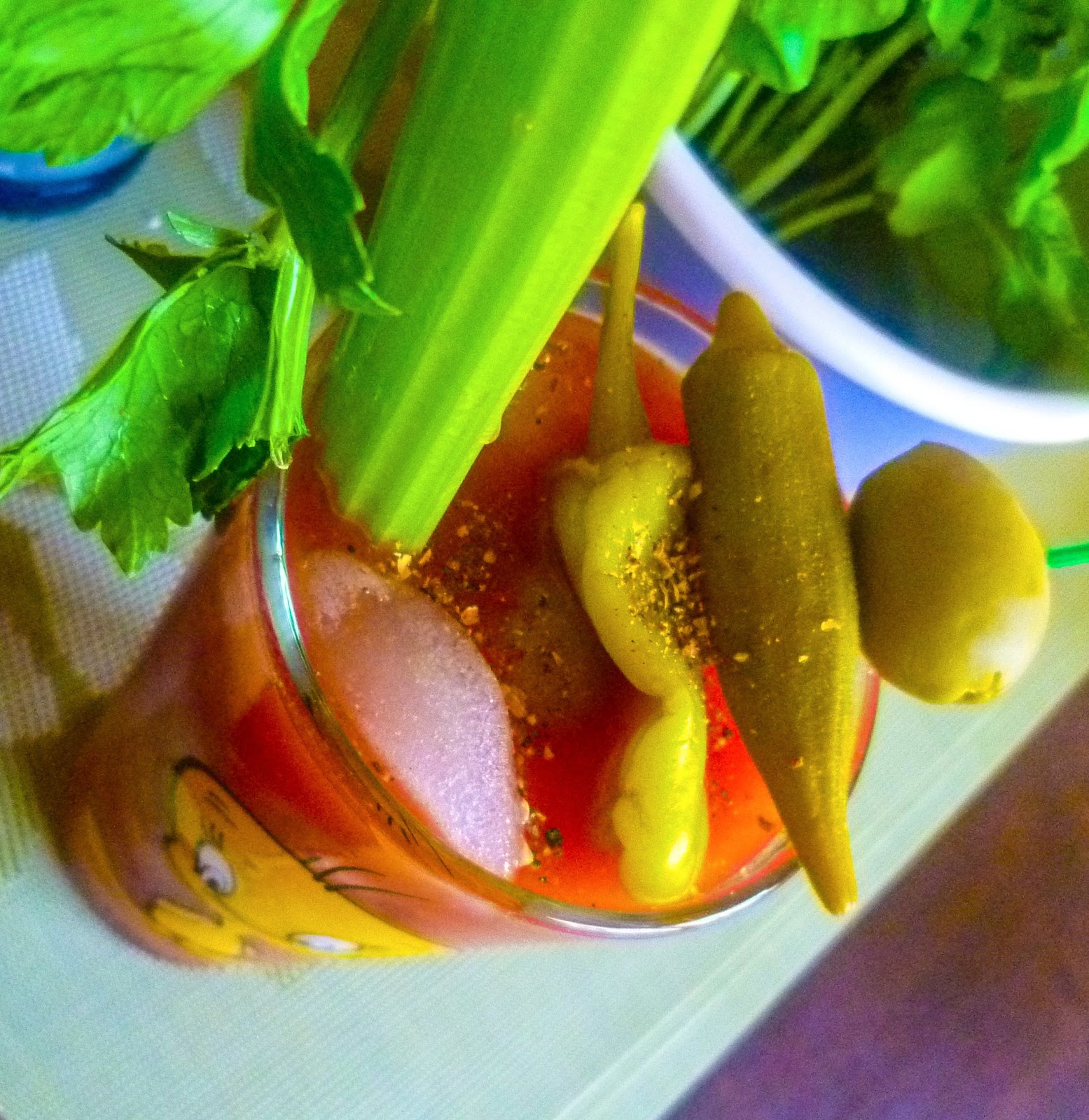 Sgt. Pepper's Kitchen Pitcher Perfect Bloody Mary