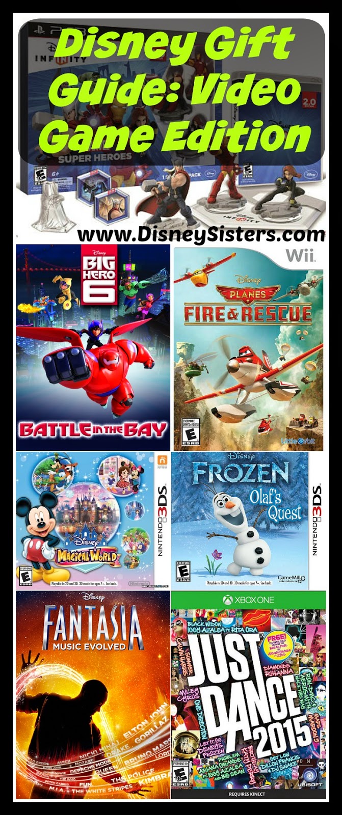 Disney Sisters Disney Gift Guide Video Game Edition DisneyGames