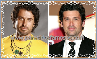 Eriberto Leão y Patrick Dempsey Eriberto Leão y Patrick Dempsey