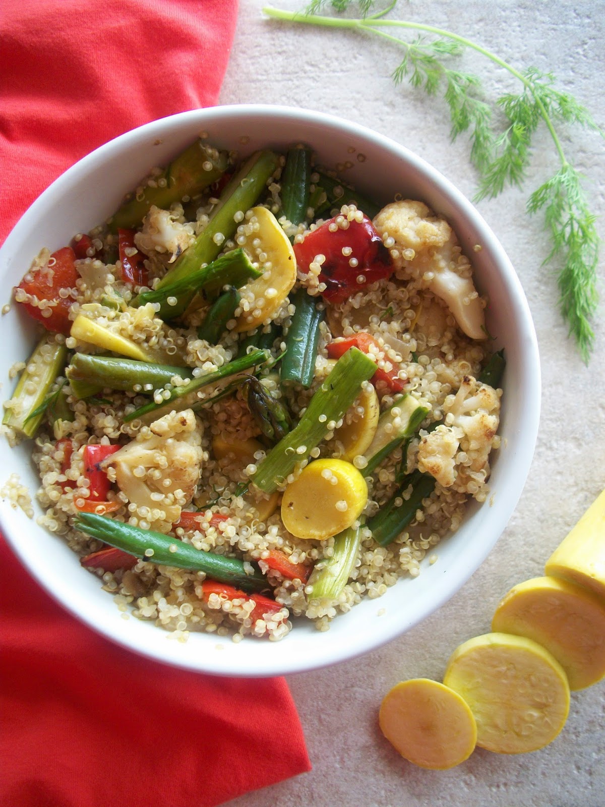 Gluten Free Love Story Spring Quinoa Stir Fry