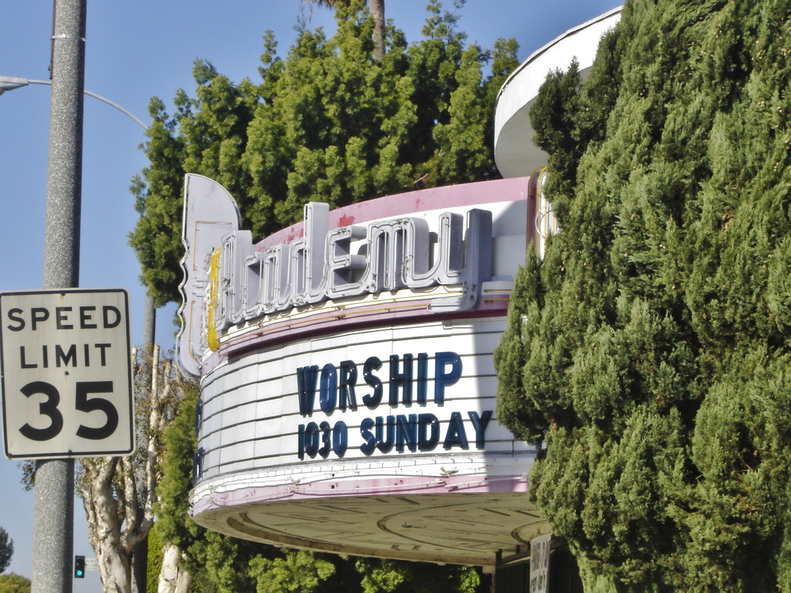 Places To Go, Buildings To See Academy Theater Inglewood, California