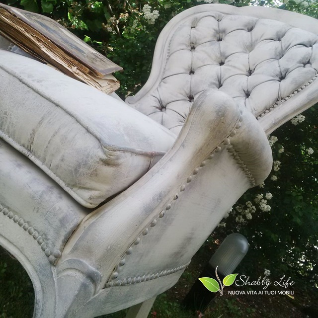 poltrona dopo restyling shabby
