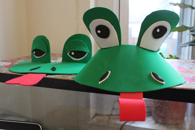 Creative Learning DIY Last Minute Frog Costume