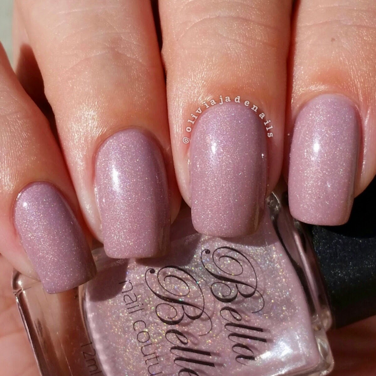 Bella Belle Blushing Bride swatched by Olivia Jade Nails