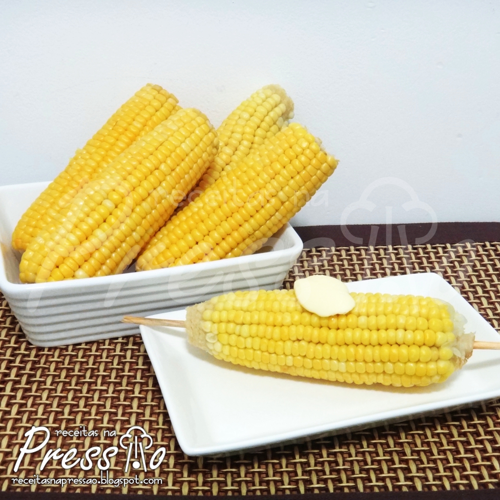 Milho Verde Cozido na Pressão | Receitas na Pressão