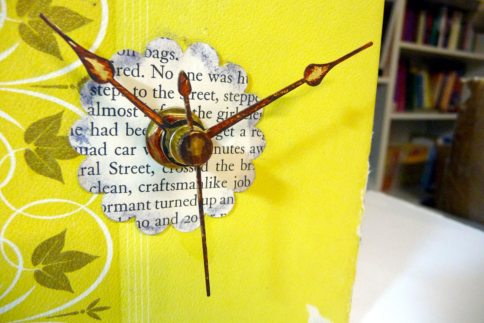 Book Clock {Tutorial} Shealynn's Faerie Shoppe