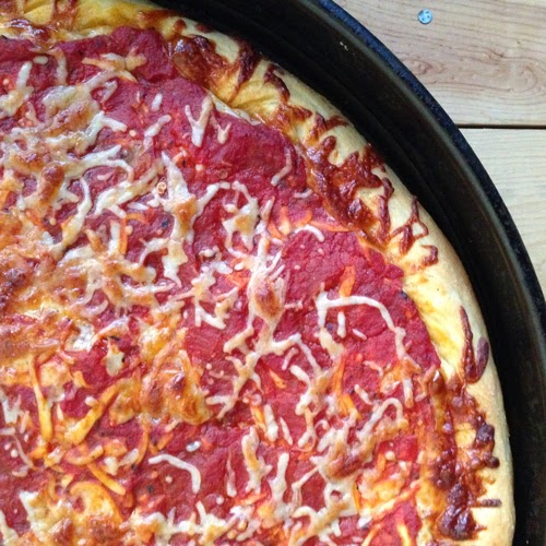 Food Pusher: Chicago-Style Deep-Dish Pizza