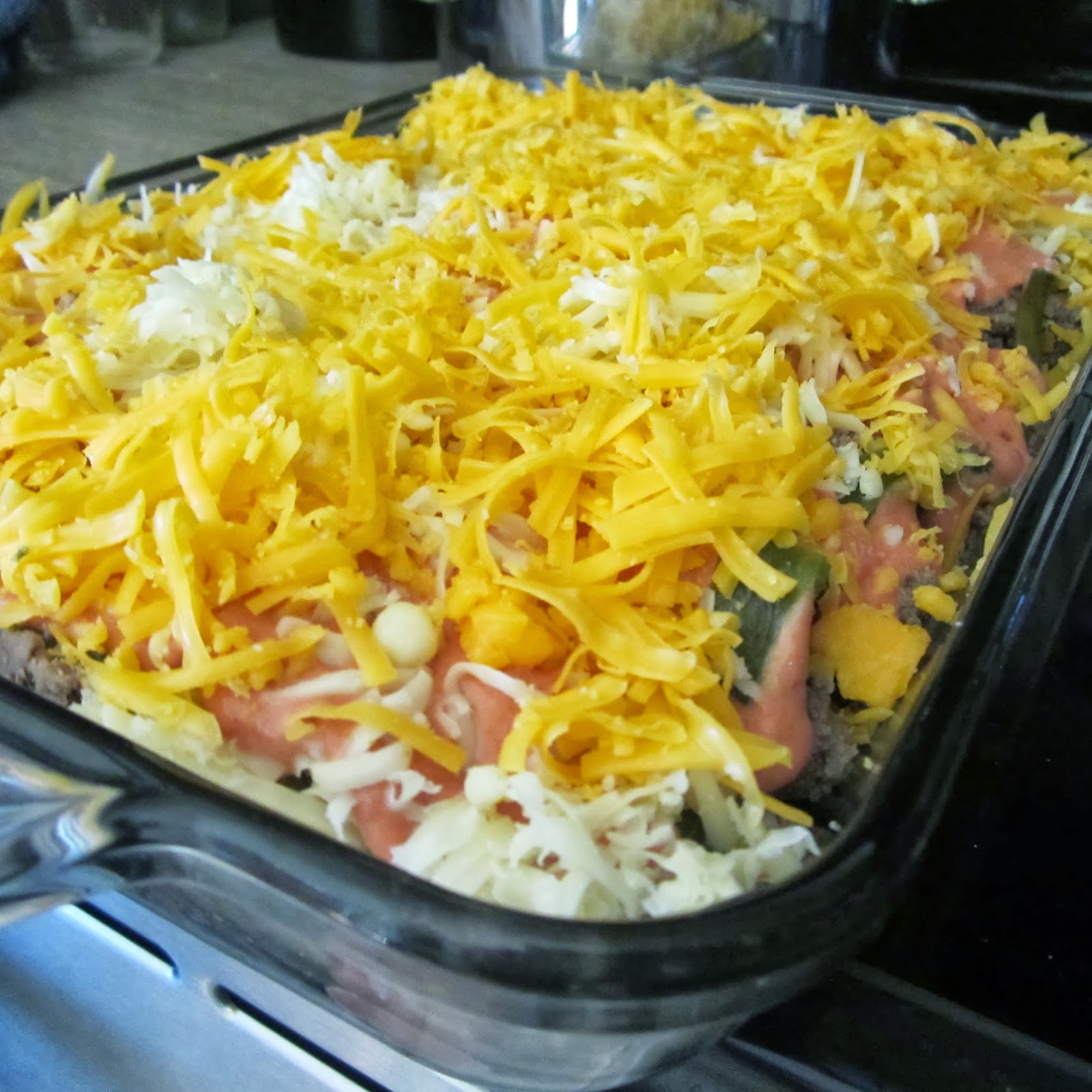 chile relleno casserole with ground beef