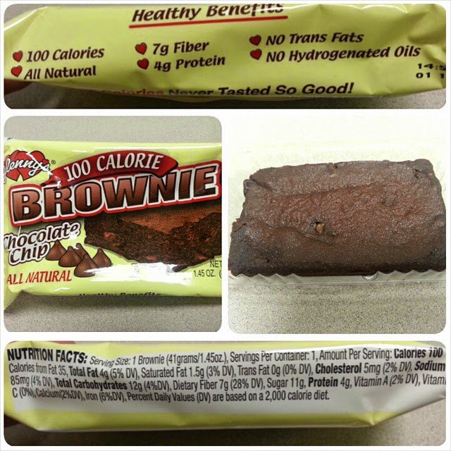 Shannon's Lightening the Load Glenny's 100 Calorie Chocolate Chip Brownie