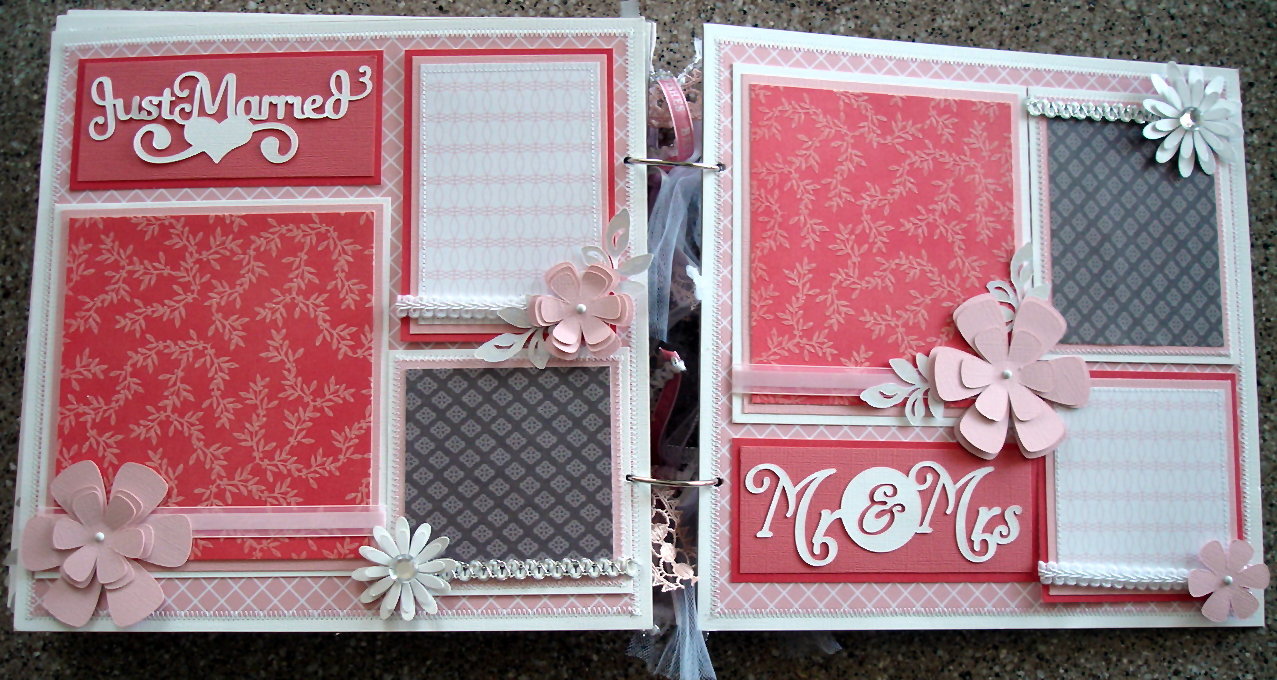 Scrapbooking by Phyllis Wedding 12x12 Chipboard Scrapbook Photo Album