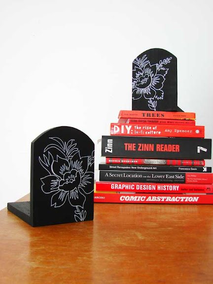 handmade bookends