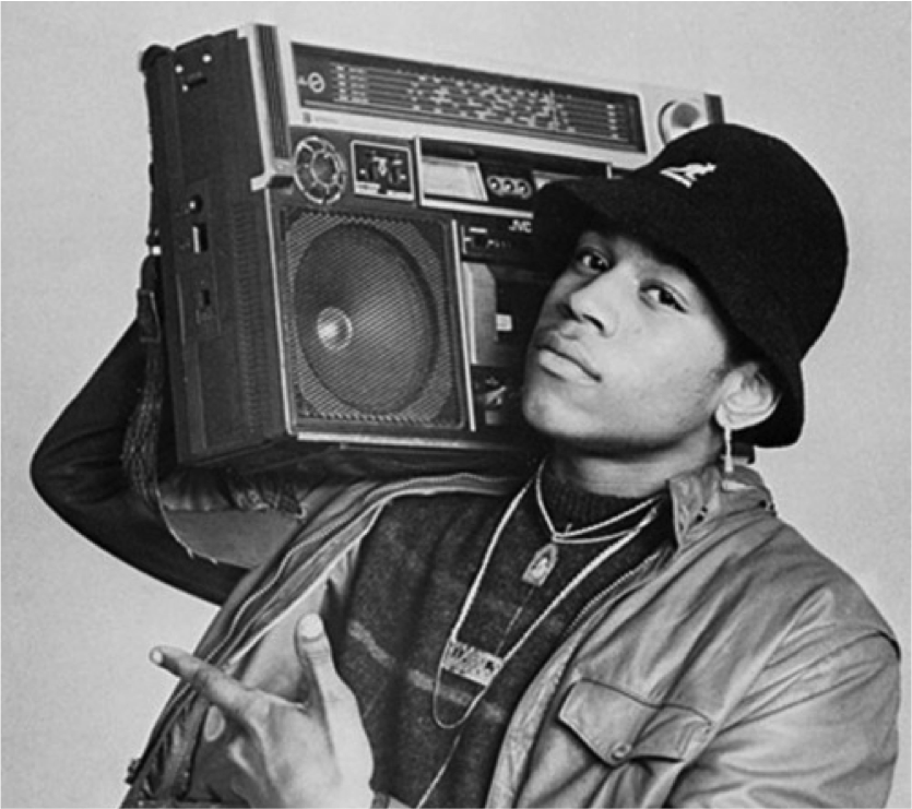Throwback Thursday TBT LL Cool J Posing With Boomboxes Rediscover