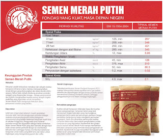 SEMEN MERAH PUTIH SEMEN