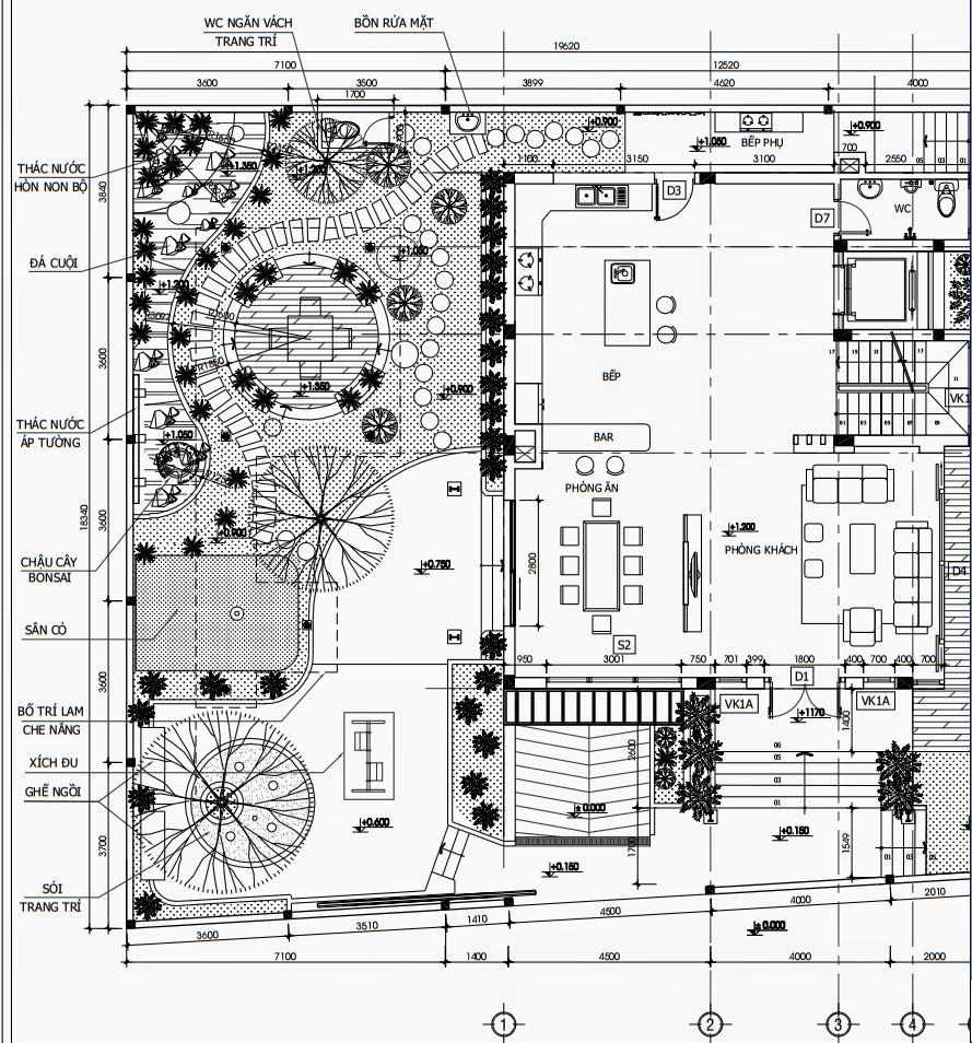 Dịch vụ thay cây kiểng định kì quán cà phê sân vườn - 10