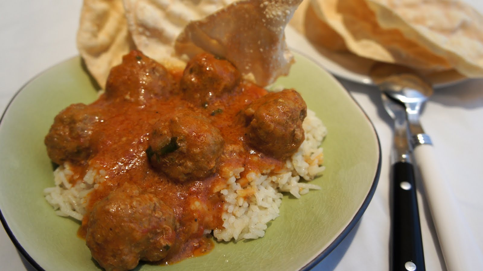Olivia's Kitchen Beef Kofta in Tomato and Coconut sauce