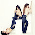 Kardashians Sister go Topless for new Jeans Ads