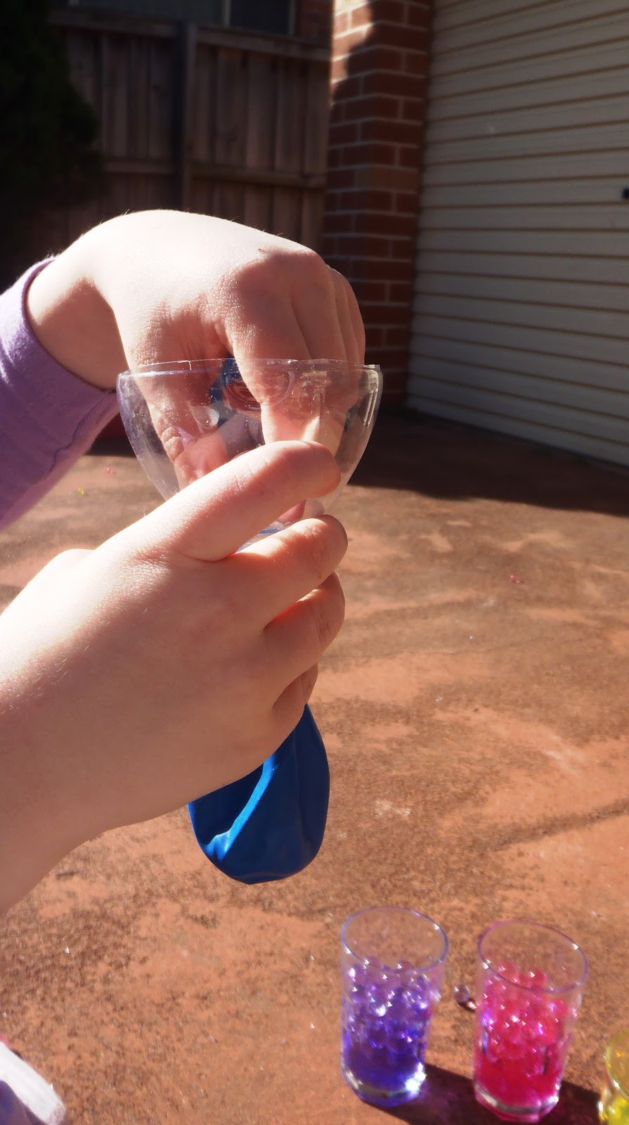 A Little Learning For Two Water Bead Ice Eggs