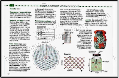 Enfeites natalinos de crochê 