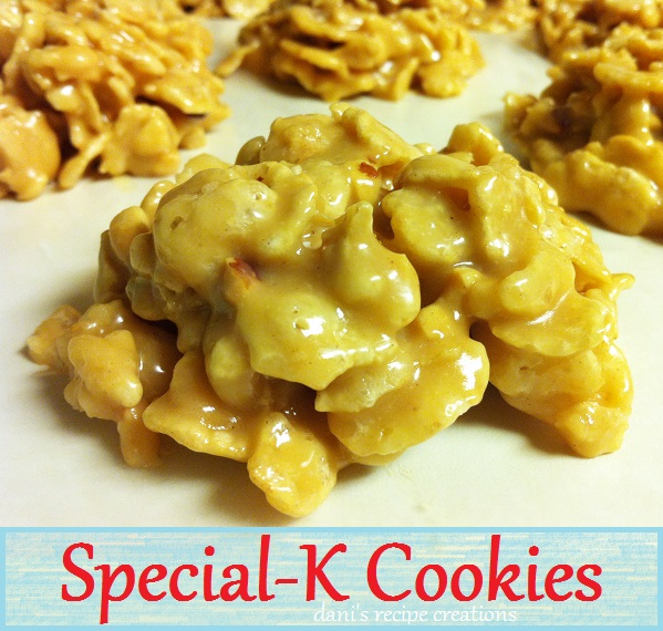 Dani's Recipe Creations SpecialK Cookies