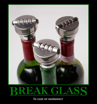 break glass in case of  emergency