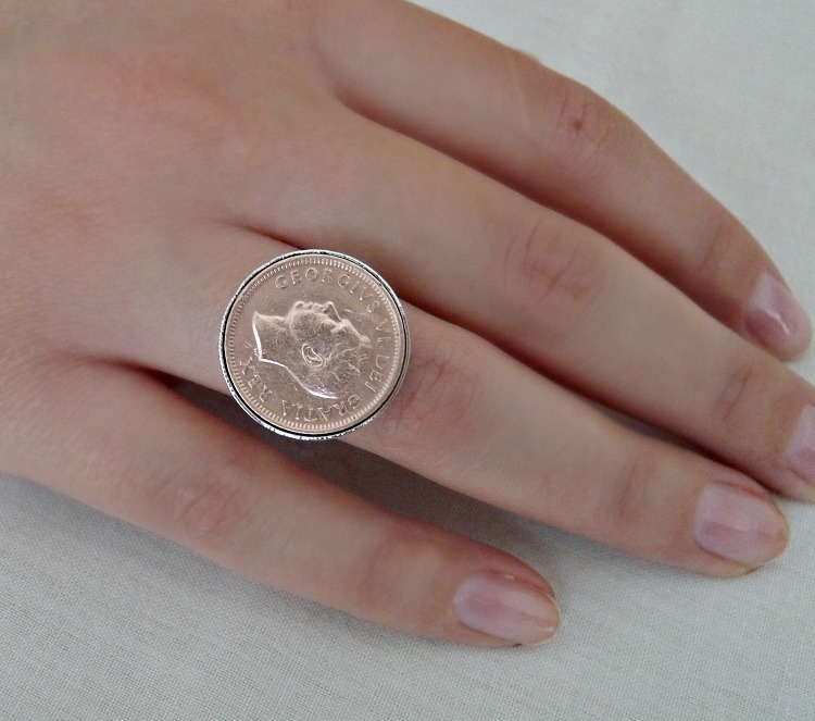 DIY Penny Ring + How to Clean Copper with Baking Soda and Vinegar