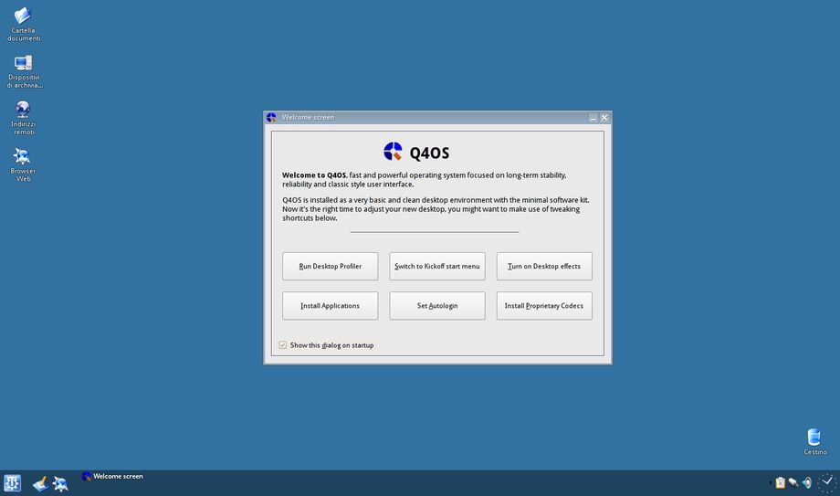 Q4OS: in arrivo la versione 1.1
