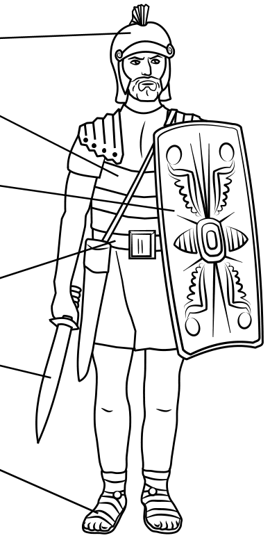 Featured image of post Armadura Soldado Romano Dibujo