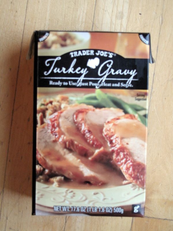 Trader Joe's Chicken Sausage and Cornbread Stuffing and Turkey Gravy Club Trader Joe's