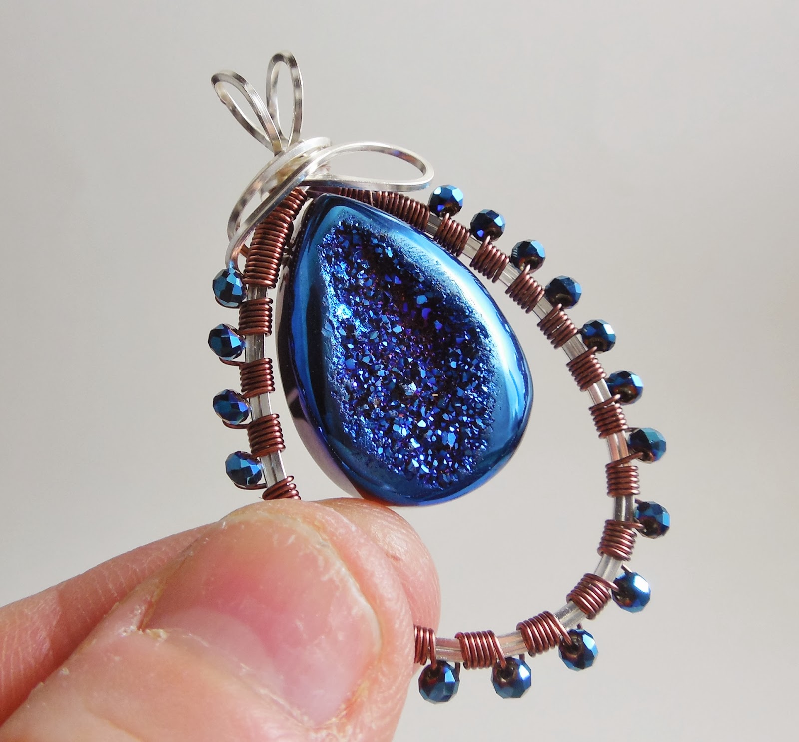 Dawn Blair's Jewelry and Eclectica Blog Intro to Wire Wrapping Adding
