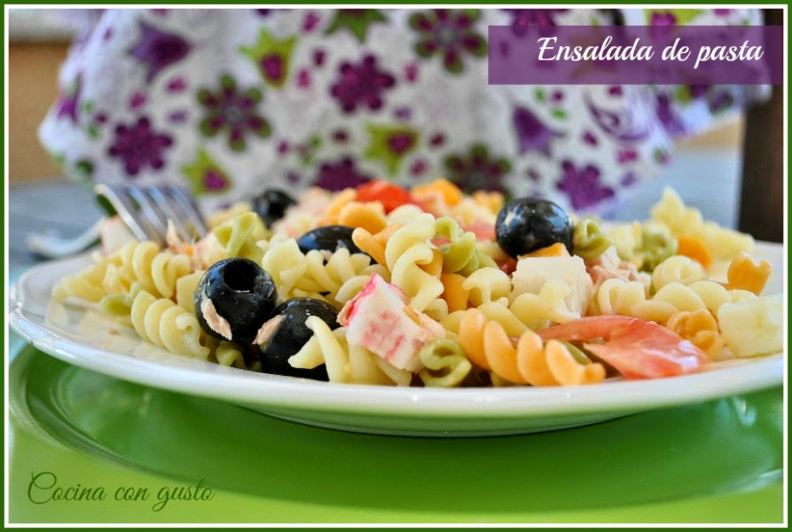 Ensalada De Pasta, Que Rico Mami!!!
