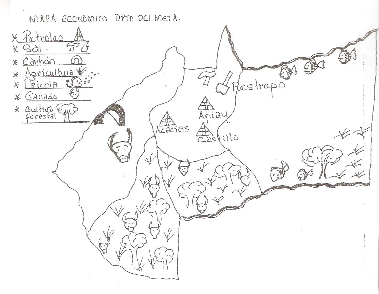 en los campos de Rubiales (Puerto Gaitan). Además se han hecho estudios por todo el departamento, que han permitido el hallazgo de otros campos