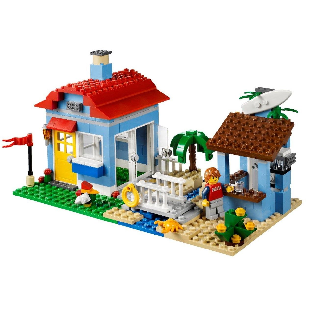 LEGO gosSIP 220509 LEGO 7346 Seaside House box art and pictures