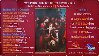 XXI Feria el Belén - Sevilla - 2014 - Panel anunciador