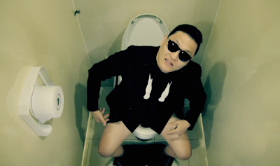 Psy Gangnam Style toilet